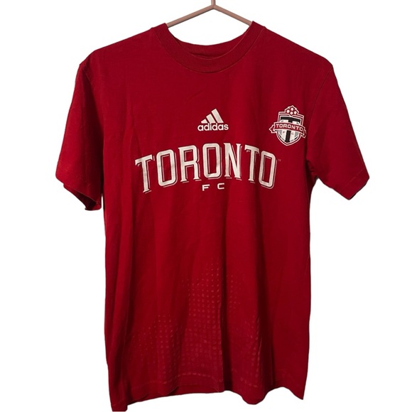 Beautiful red Adidas Toronto FC T-shirt. Size Small. - Picture 1 of 3